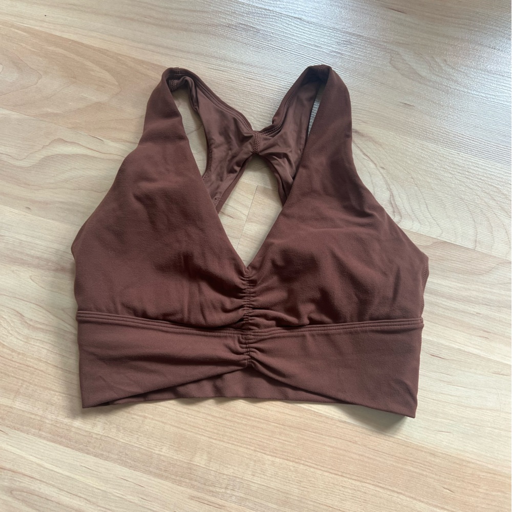 Aritzia Golden BUTTER Volley Sports Bra